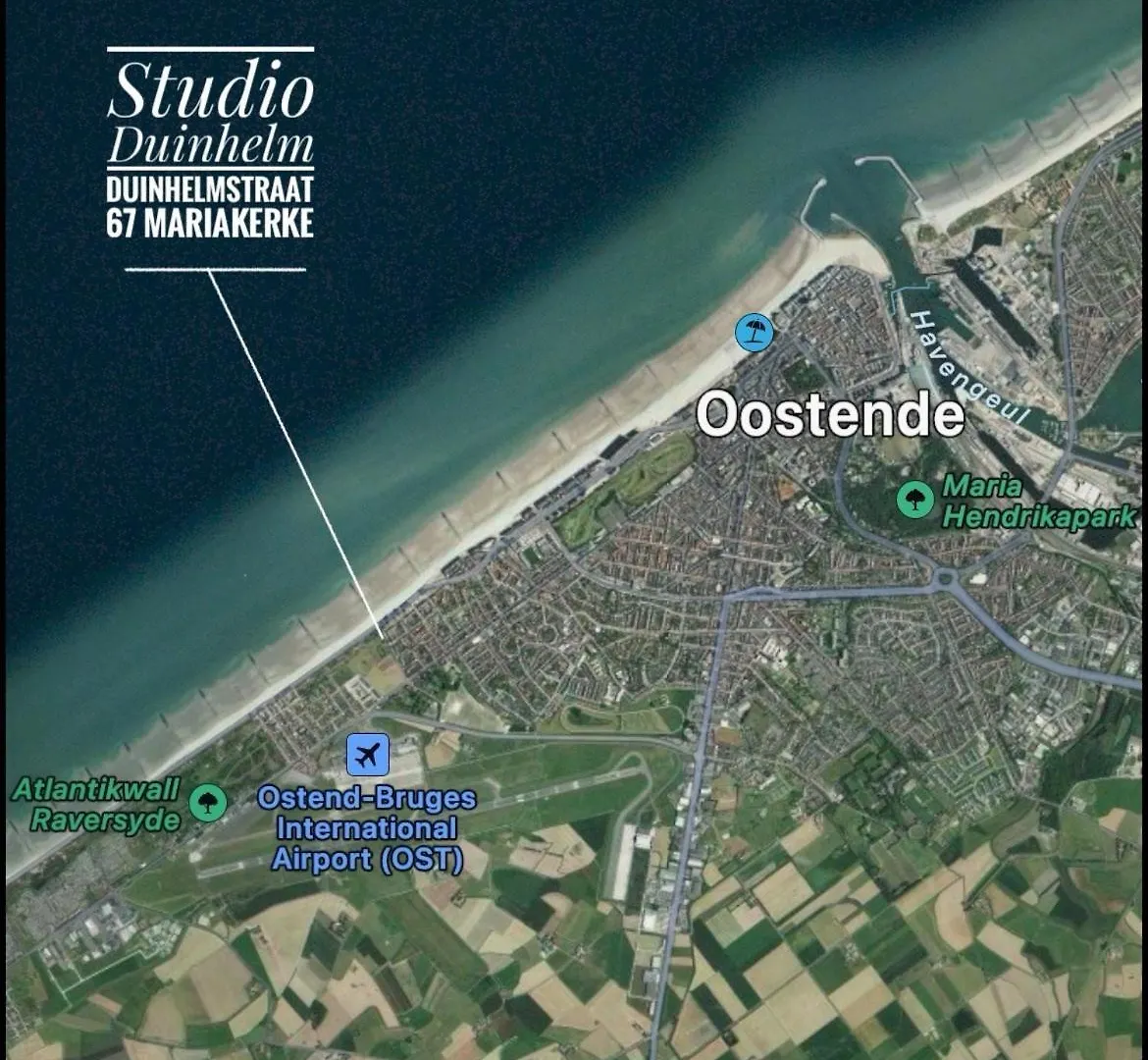 Lejlighed Vakantiestudio Duinhelm, Oostende - A Cosy Place By The Sea